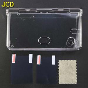 커버 크리스탈 플라스틱 필름 스킨 NDSi 보호 게임 쉘 및 용 하드 XL DSI LL 콘솔 보호 케이스 클리어 스크린