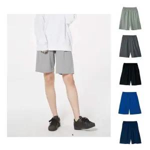 UV컷 PO67VL23 5부 드라이 스포츠 반바지 여성 밴딩 여름 팬츠