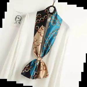 가을스카프 봄 가을 쁘띠 롱 실크 스카프 23종 DK-0278