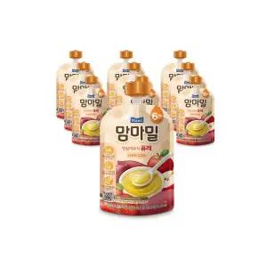맘마밀 6개월 사과와고구마퓨레 100g 10팩