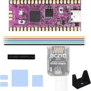 RPi RP2040용 마이크로컨트롤러 보드 듀얼 코어 온보드 완벽한 Corte QSPI 플래시 소프트웨어 16MB M0 지원