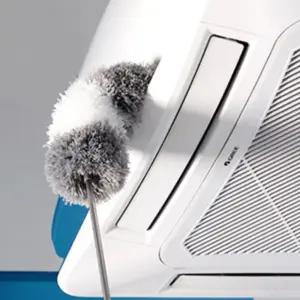 길이조절 극세사 롱 먼지떨이개 핸들 2.8미터 먼지떨이 먼지털이롱핸들