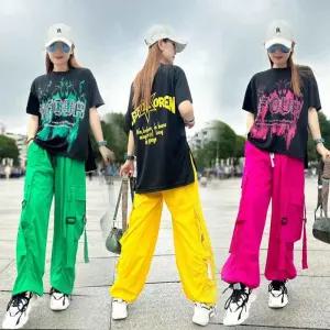 무대 스트리스 의상 재즈 팬츠 연습복 공연 셔플 댄스복 캣워크 댄서복 판매