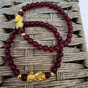 풍수팔찌 부적 원 비휴 정화 재물복 불교팔찌 작은선물 금전 돈 팔찌 복