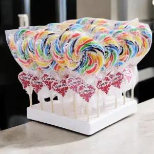 발렌타인데이 롤리팝 막대 사탕 (대30개) 화이트데이 캔디 선물 기념일 102188