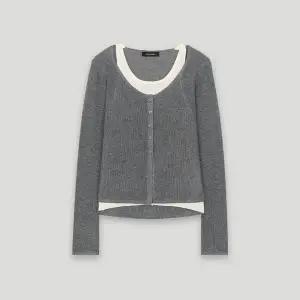 [코데즈컴바인](타임스퀘어점패션관) 배색 레이어드 니트 (CKC-CD003W8)