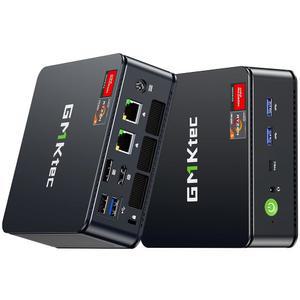 GMKTEC M6 울트라 게이밍 미니 PC WI-FI RAM BT 4K 6600H 트리플 디스플레이, 2.0 DDR5 16GB 컴퓨터 6, (업그레이드 / HDMI 데스크탑 RYZEN 듀얼 DP, LAN 2.5GBE 7640HS 사무실 5.2, 홈, SSD NIC 6800U), USB4, 1TB