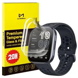 [르메이어]어메이즈핏 GTR GTS 액티브 빕 6 4 3 2 미니 풀커버 리얼핏 케이스호환 자가복원 액정보호필...