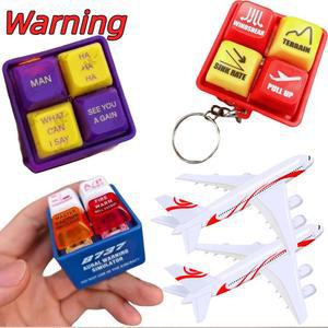 하향릴 비행기 비상 경보 키체인 EGPWS 보잉 737 경고음 시뮬레이터 항공 비행 경로 승무원 부스터