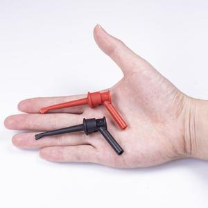 멀티테스터기 멀티미터  리드 프로브 후크 Smd Ic 클램프 2mm/4mm 인터페이스용 스프링 손상