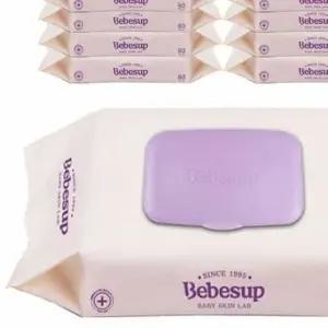 이에샵 베베숲 물티슈 80매 X10개입 물티슈판촉물