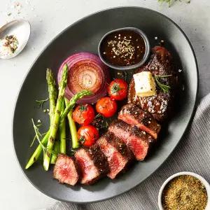 애슐리 블랙킹 스테이크 2인분 크리스마스 홈파티 밀키트 요리 음식