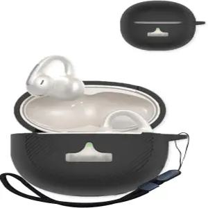 Baseus Bowie MC1 Pro 오픈 이어 TWS 이어버드 UYRUREL 프리미엄 실리콘 충격 방지 피부 친화적이며 충전