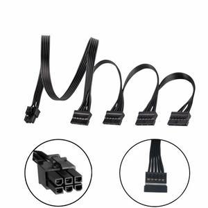 호환 Seasonic FOCUS GM-850 4 SATA 스트레이트 HDD SSD 모듈러 전원 케이블  골드