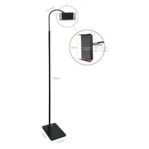 120CM 스탠드 스마트폰 거치대 태블릿 핸드폰 거치대