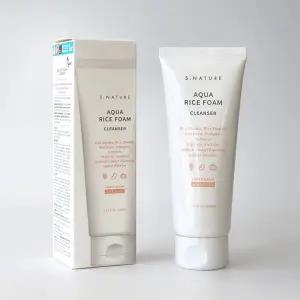 에스네이처 아쿠아 라이스 약산성 클렌징폼 160ml