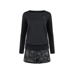 매장정품 아레나 ARENA 아리아 레귤러핏 집업 래쉬가드 세트 A6BL1PS03BLK 618268