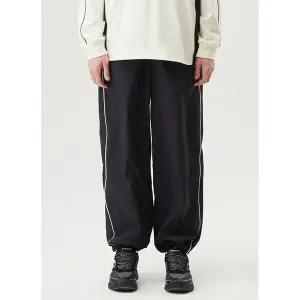 [르꼬끄](강남점)[이월][70% OFF] 씨클리즘 루즈핏 팬츠 BLK / QP123CPT31 / 남여공용