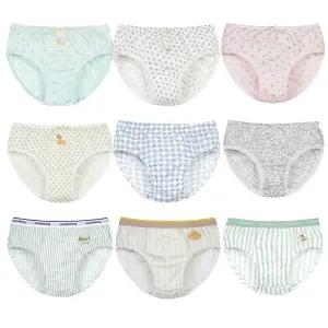 삐삐롱 2026 S/S 아동 유아 어린이 데일리 사계절 스판 속옷 삼각 팬티