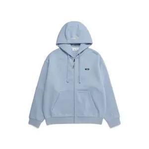 내셔널지오그래픽 NATIONALGEOGRAPHIC N233UFT901 컴포터블 오버핏 트레이닝 후드 집업 STORM BLUE N233UFT