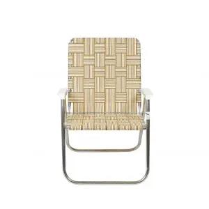 론체어 인테리어 캠핑 접이식 의자 매그넘 탄 스트라이프 MNS