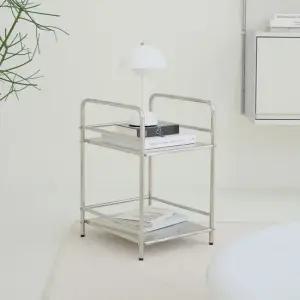 동서가구 슬릭 철제 협탁 DF927248