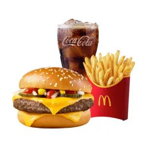 [맥도날드] 쿼터파운더 치즈 세트