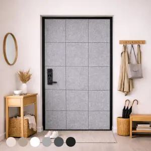 12개1세트 접착식 자석 방음재 방음판 현관문 방문 벽 흡음재 흡음판 차음재 방음 아트 보드 패널 소음방지