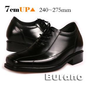 모델 96-LS-03 키높이전용 7cm 남성구두 쿠션좋은 우레탄굽 쏠림최소화