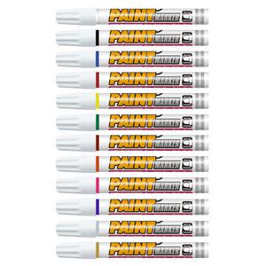 문교 페인트마카 12자루 유성 마카 유성펜