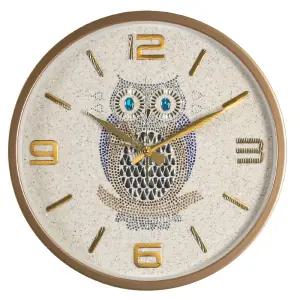 의미있는 선물 엣지 부엉이시계 무소음 시계 국산 집들이 개업선물