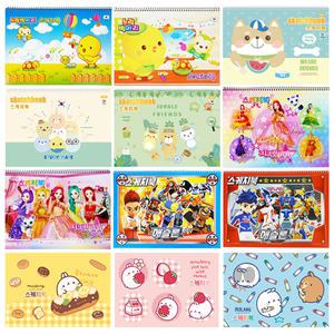 초등 유아 8절 스케치북 10권 키즈 그림노트 도화용지