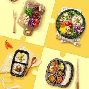 [풀무원식품]디자인밀 샐러드 정성한상 직장인 도시락 모음