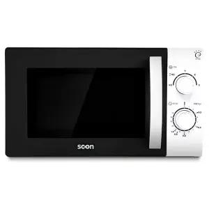 스콘 전자레인지 SM-MB01 다이얼식 미니 소형 전자렌지 전자랜지
