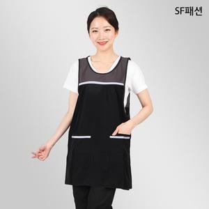 얇고 가벼운 어깨 등 망사 원피스 앞치마 생활 방수