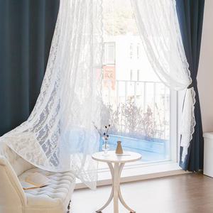 까르데코 디망쉬 중형 암막+벨라 레이스 긴창커튼4장