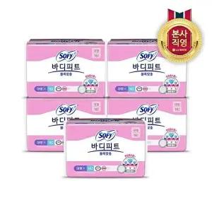 [LG생활건강]쏘피 바디피트 볼록맞춤 대형 16P 5개(총 80입)