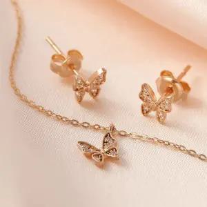 18K 버터플라이 큐빅 주얼리세트 NPS29288