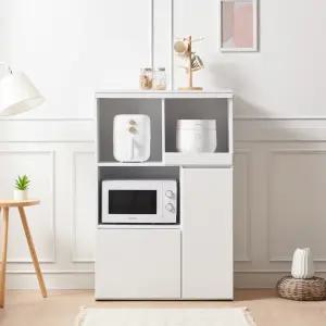 송목가구 클레흐 800 렌지장 밥솥 선반 전자렌지수납장