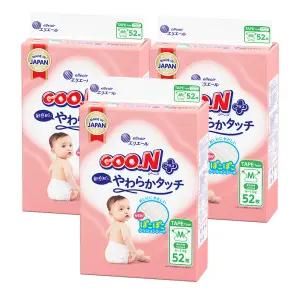 (공식) 군기저귀 군플러스 소프트터치 밴드 M 중형 3팩