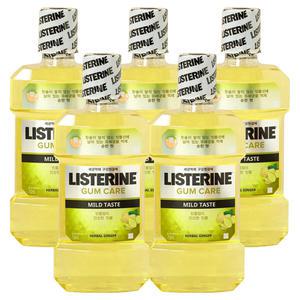 리스테린 검케어 마일드 750ml 5개
