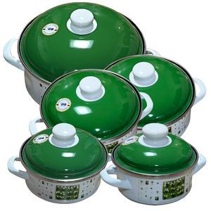 ELO 글뤽스 법랑냄비세트 법랑냄비 낮은형 인덕션 5종