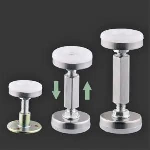 책상 침대 고정 스토퍼 책장 가구 벽고정 스토퍼 56mm 흔들림 방지 고정기