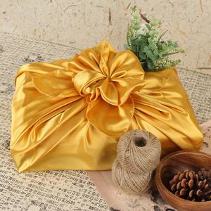 황금보자기 특대10장 포장 금색공단 명절선물 선물용 과일 천 떡 포장용 대형 예단 금 비단