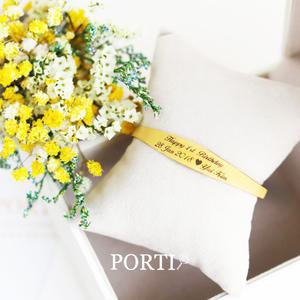 [뽀르띠] 7.5g Remember 365days 순금 돌팔찌