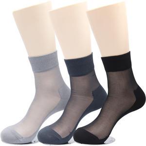 남성 용신 슬레진저 겹실키 신사 정장 단목 시원한 여름 양말 10켤레 세트