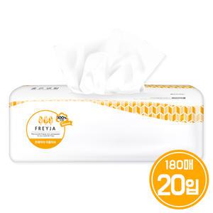 좋은생활 프레이야 팝업 미용티슈180매 20입