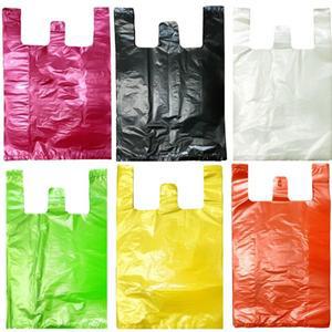 [기타]비닐 봉지 마트 봉투 검정 배달 시장 2호 노랑 240매