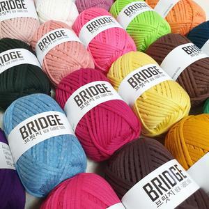 브릿지실 브릿지 패브릭얀 코바늘 가방실 소품