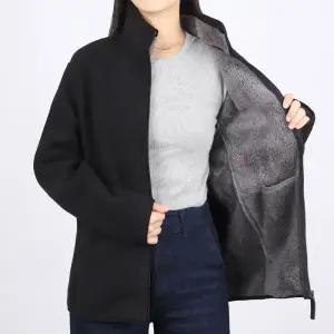 겨울 후리스점퍼 남자양털자켓 집업 보아털 빅사이즈